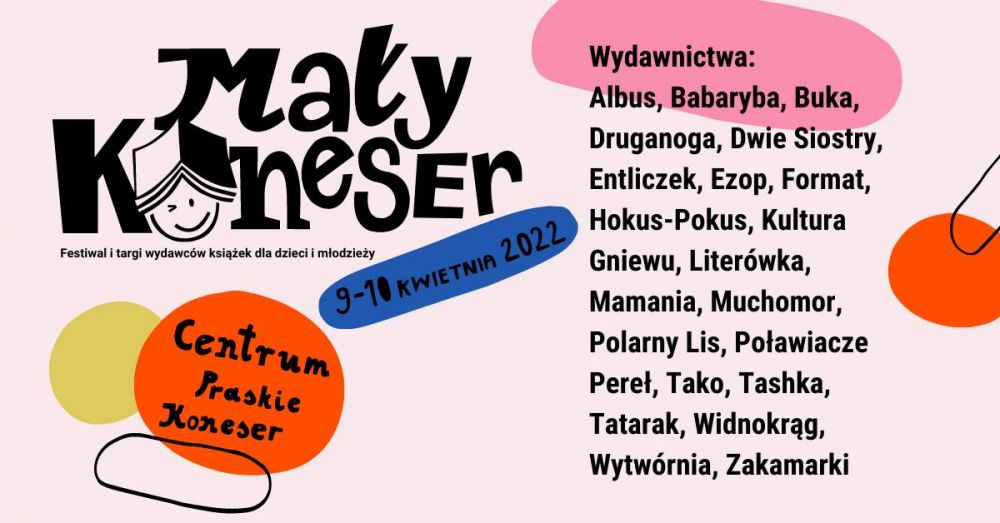 Mały Koneser | festiwal i targi wydawnictw dla dzieci i młodzieży